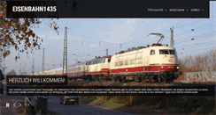 Desktop Screenshot of eisenbahn1435.de